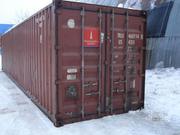 Cдаю в под склад 40футовые морские контейнеры  на охраняе территории